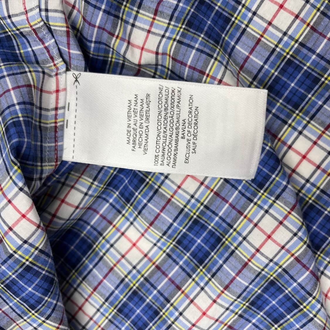 폴로 랄프로렌 레드포니 네이비체크 셔츠 L 상품이미지6