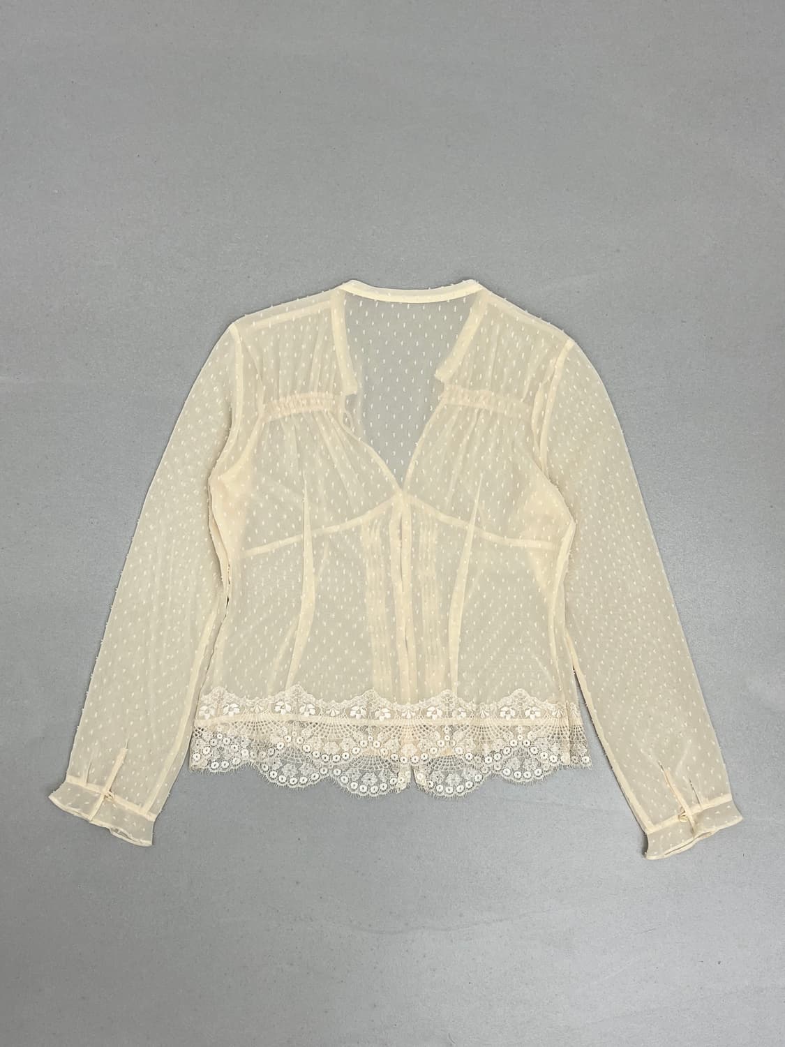 도트 블라우스 상품이미지4