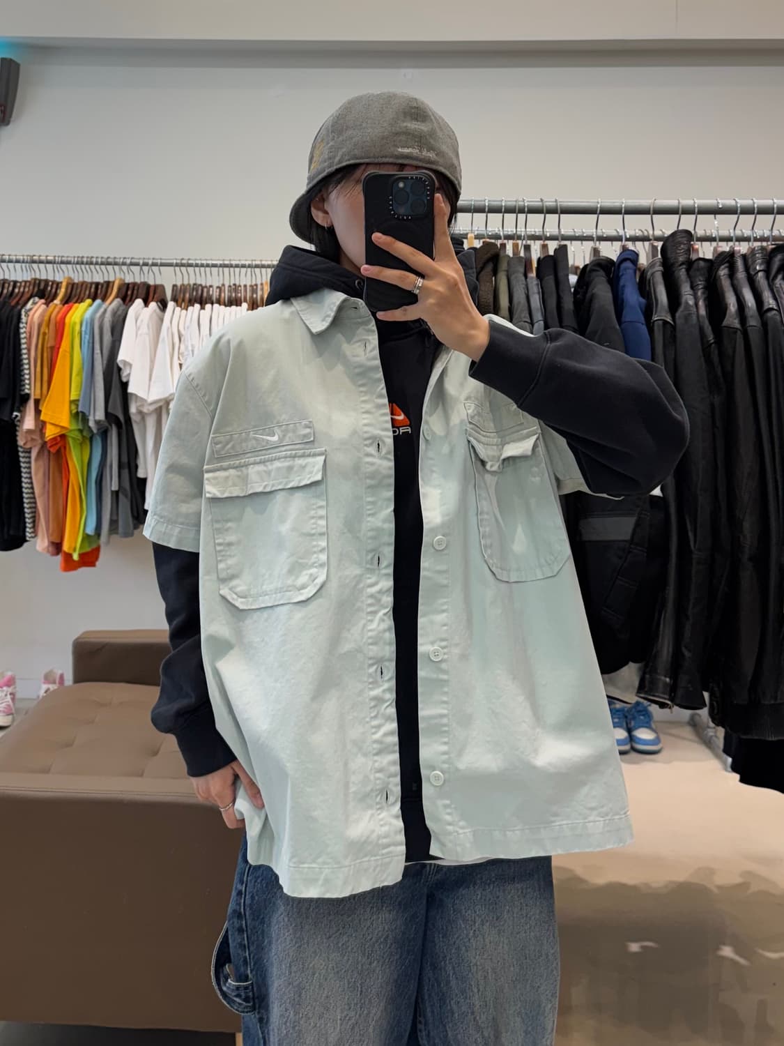 나이키 반팔 포켓 셔츠 상품이미지6