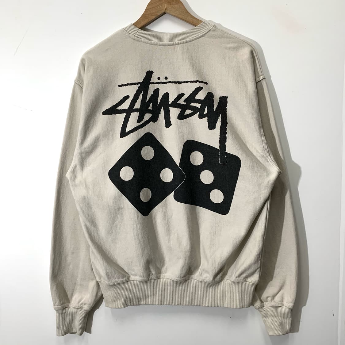 스투시 헤비스웻 다이스 크루넥 맨투맨 상품이미지1