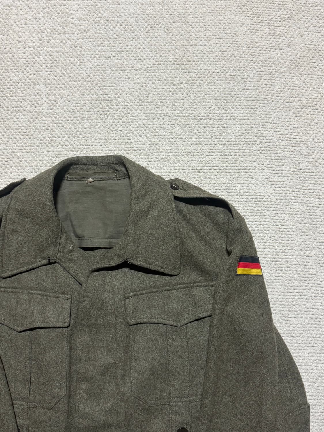 90s 서독 Bundeswehr 울 필드 자켓 4 상품이미지3