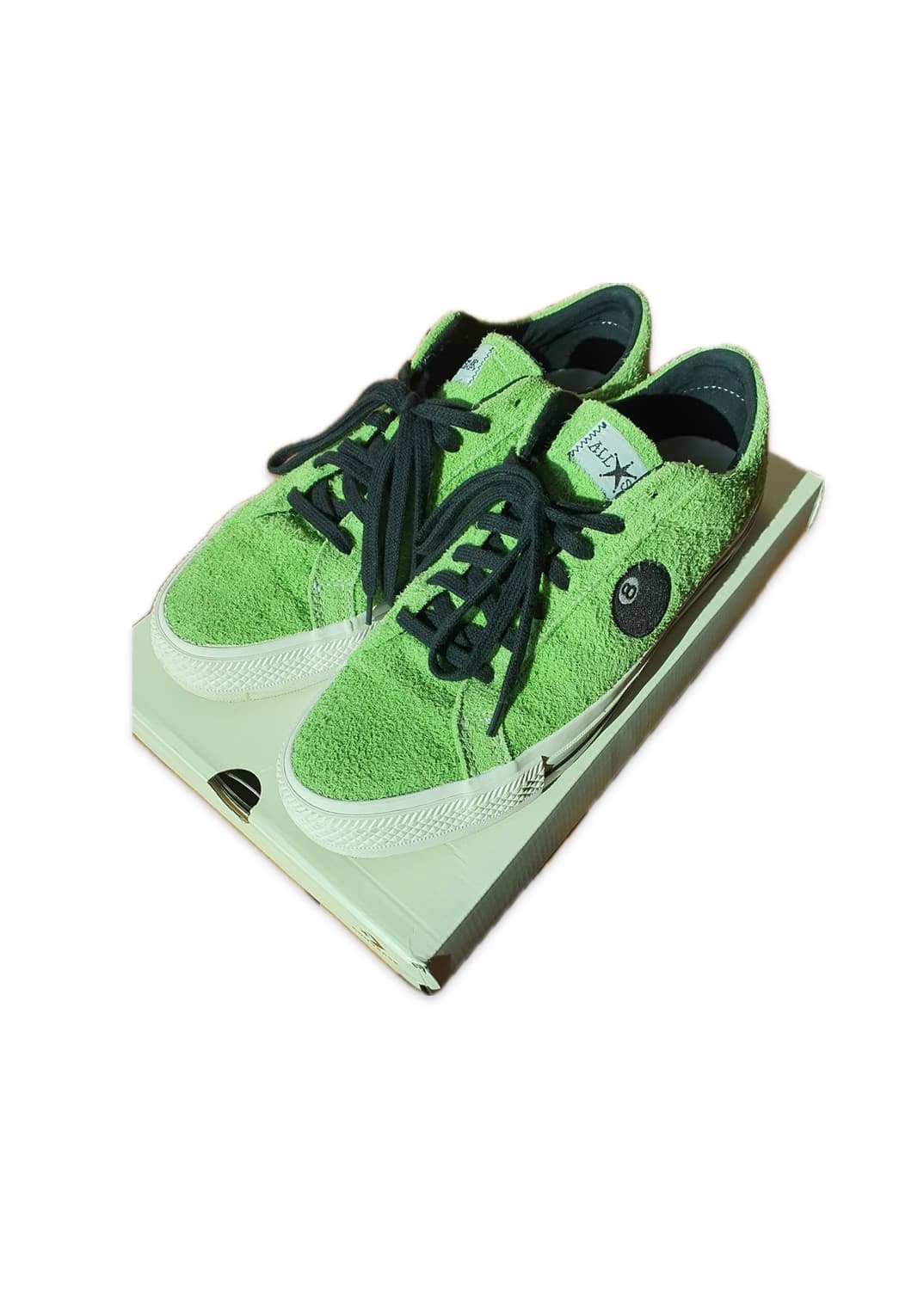 컨버스 x 스투시 원스타 프로 로우 8볼 그린 상품이미지1