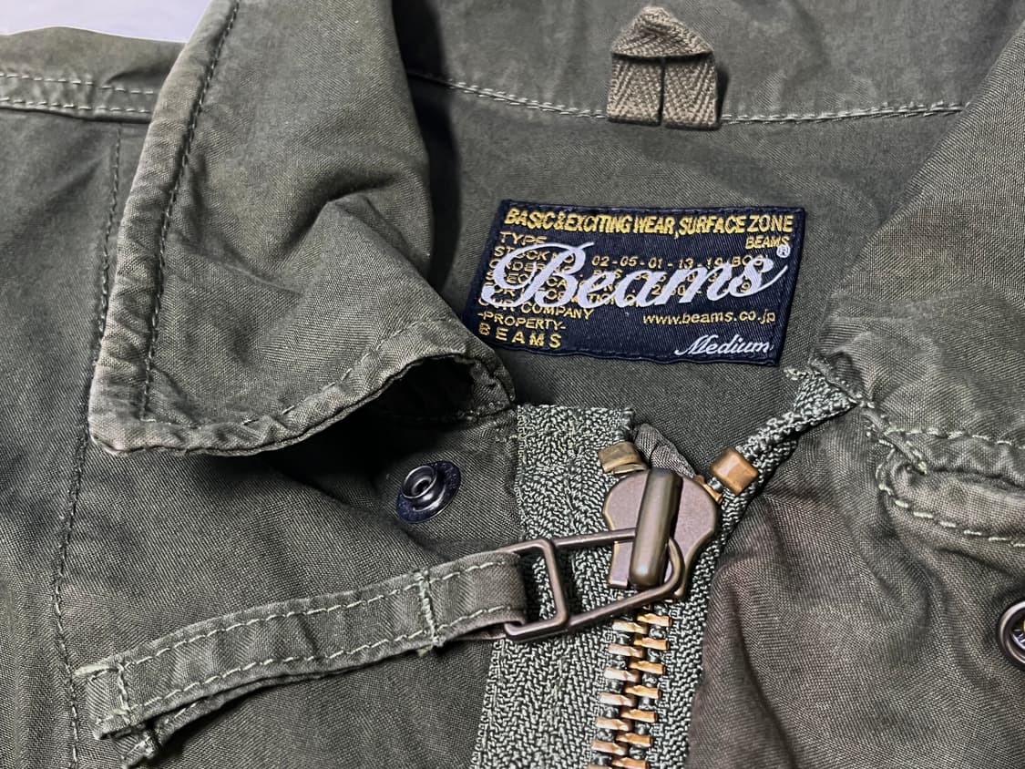 빔즈 Beams 밀리터리 필드자켓, 코르티스맛 상품이미지4