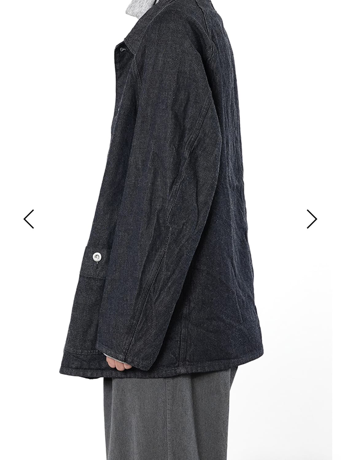이얼즈어고 INDIGO OKAYAMA COTTON WASHED 워크자켓 상품이미지3
