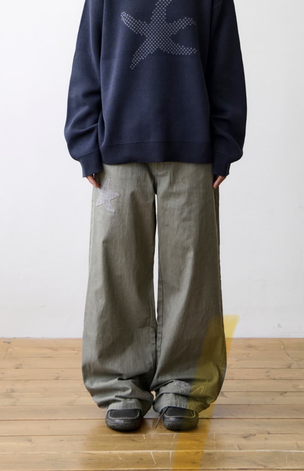 TCM starfish patch pants (khaki beige) 상품이미지1