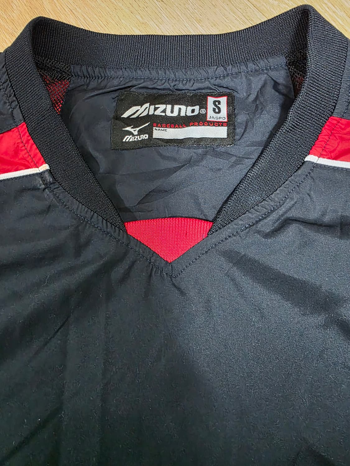미즈노 베이스볼 웜업 풀오버 S 상품이미지2