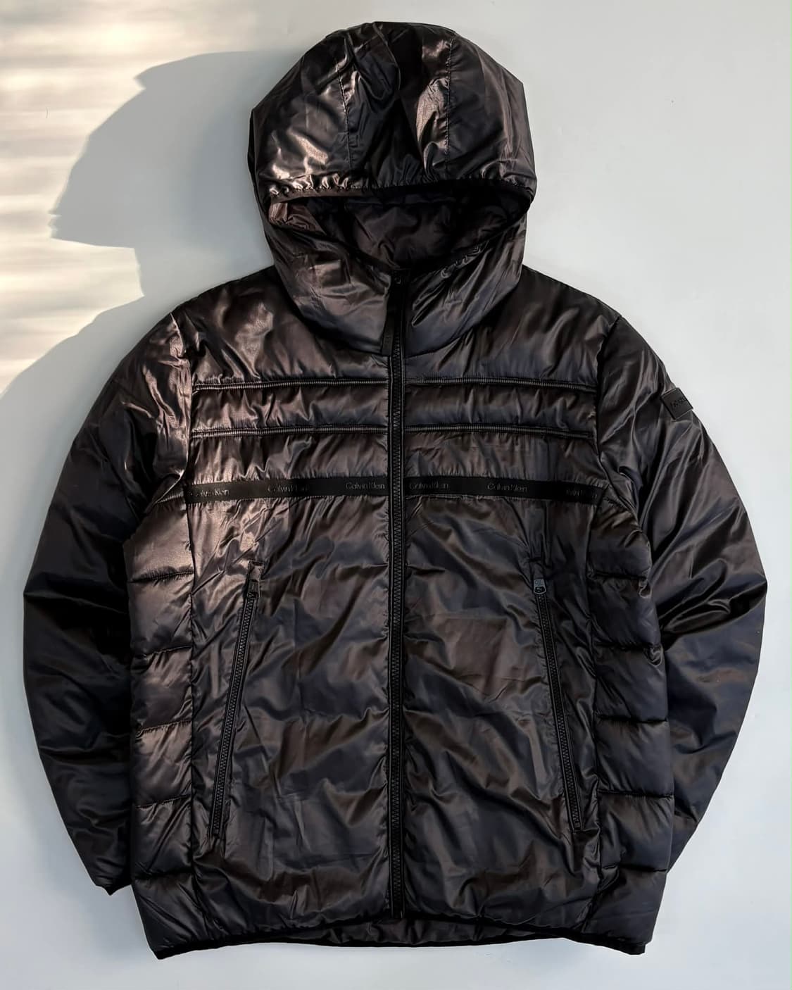 [L] 캘빈클라인 소로나 후드 푸퍼 패딩 상품이미지1