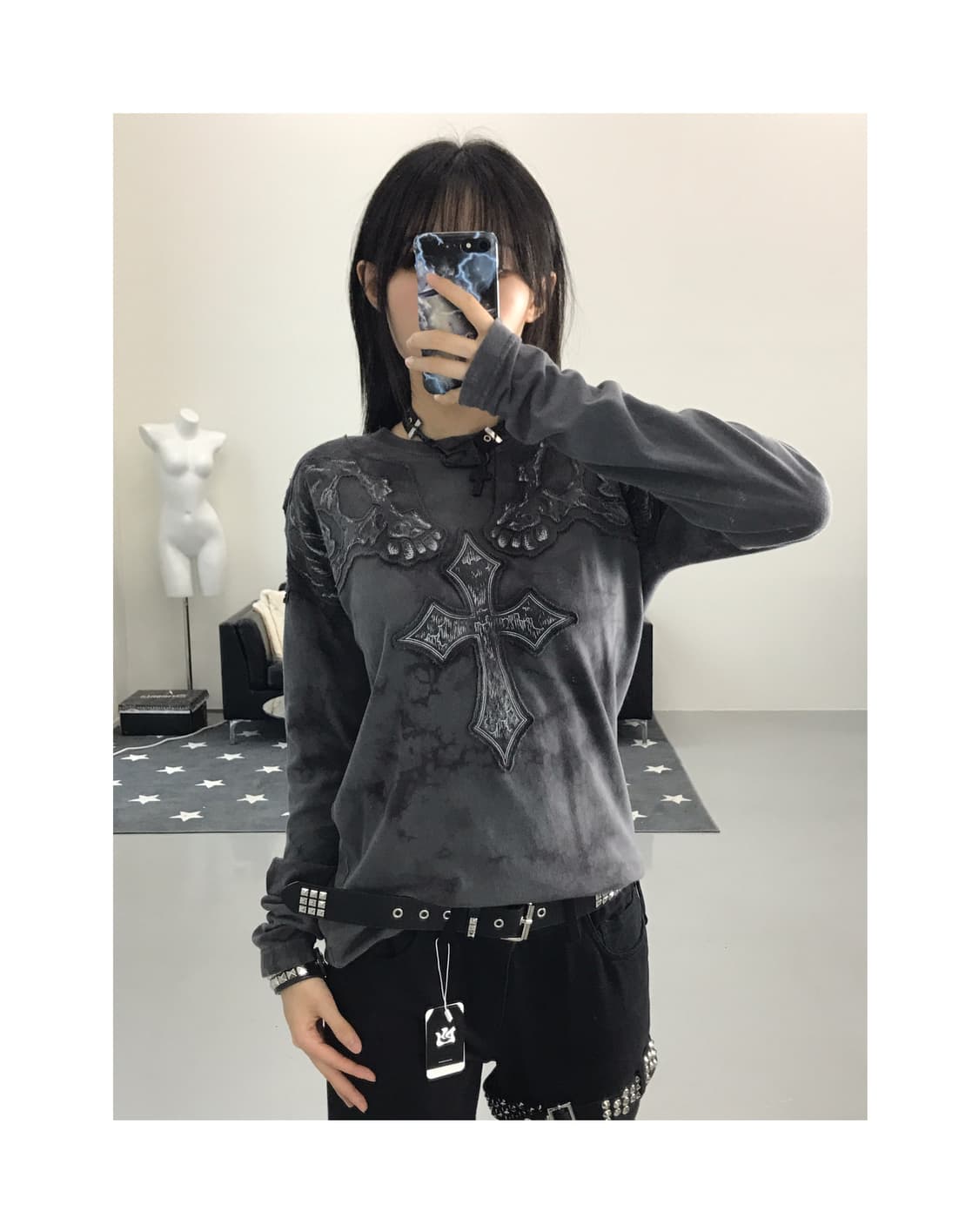 Buckaroo Y2k Skull Long Sleeve  상품이미지1