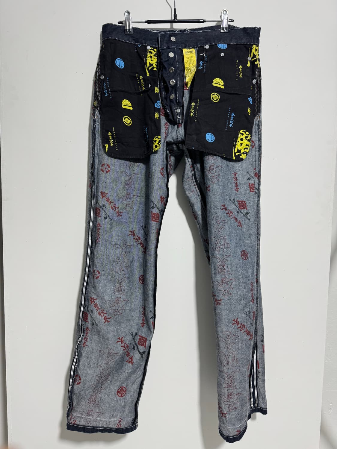 힙합 올드스쿨 데님 아뜰리에 y2k s2one denim 34 상품이미지6