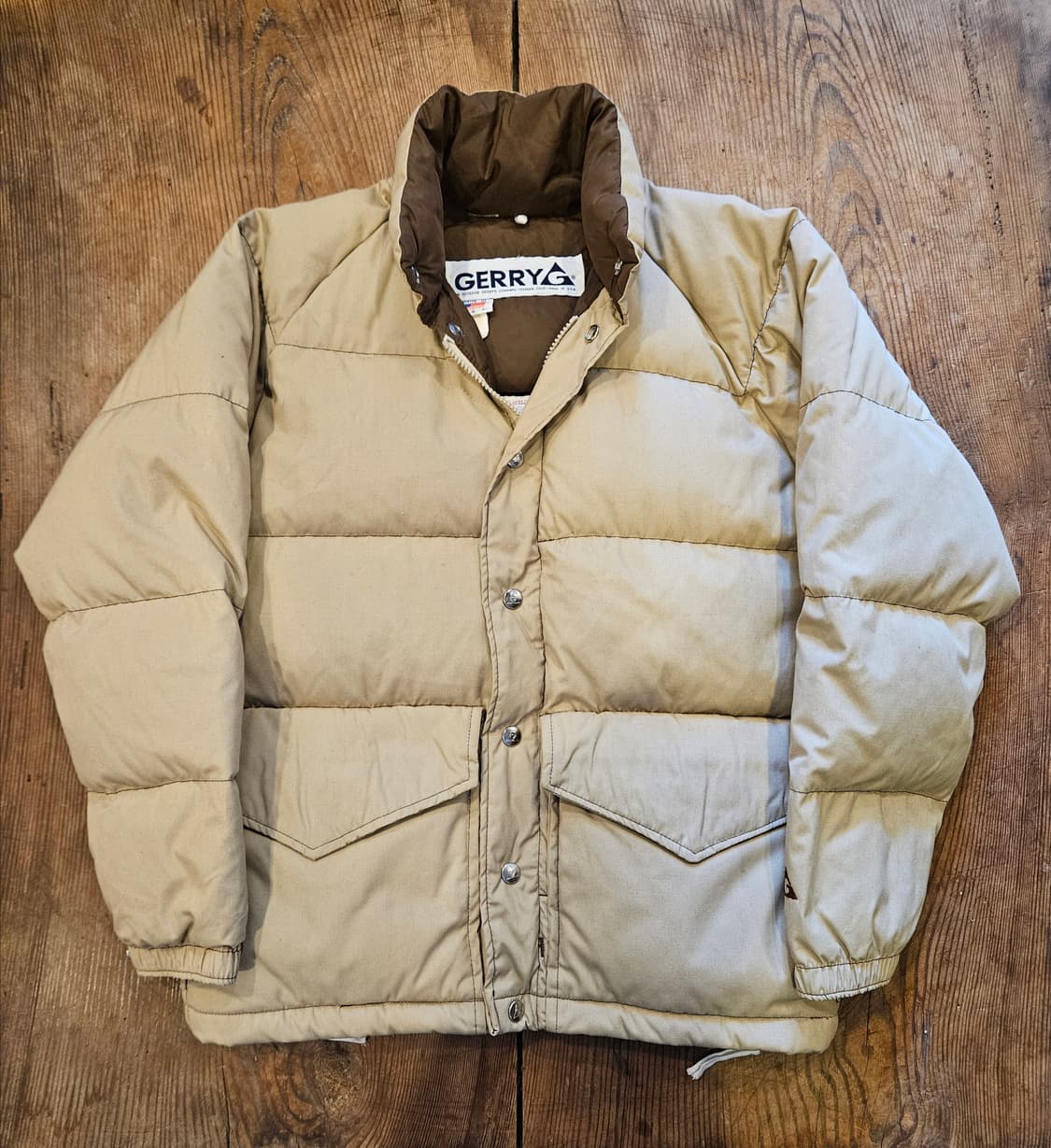 80s 빈티지 gerry 구스다운 패딩 점퍼 상품이미지1