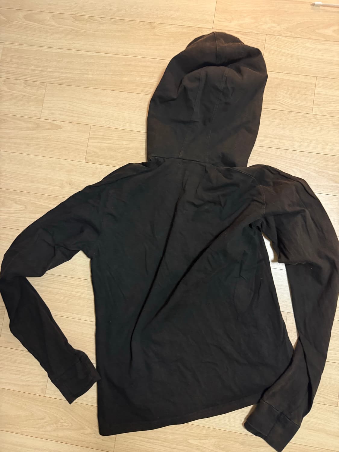 언아카이브드 음양 후드 롱슬리브 L 상품이미지3