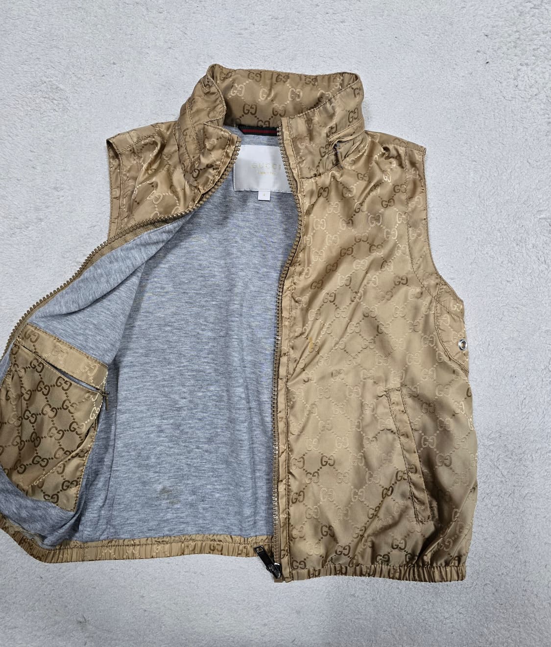 Gucci 매장판 구찌 키즈 GG로고 나일론 베스트 4세 상품이미지5