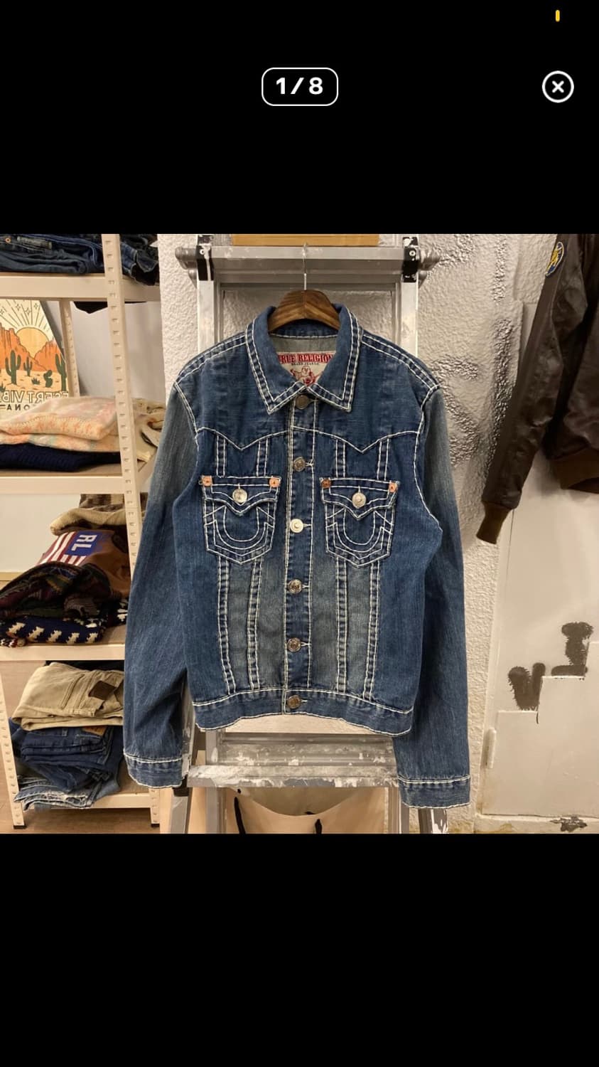 트루릴리전 청자켓 xxl 상품이미지1