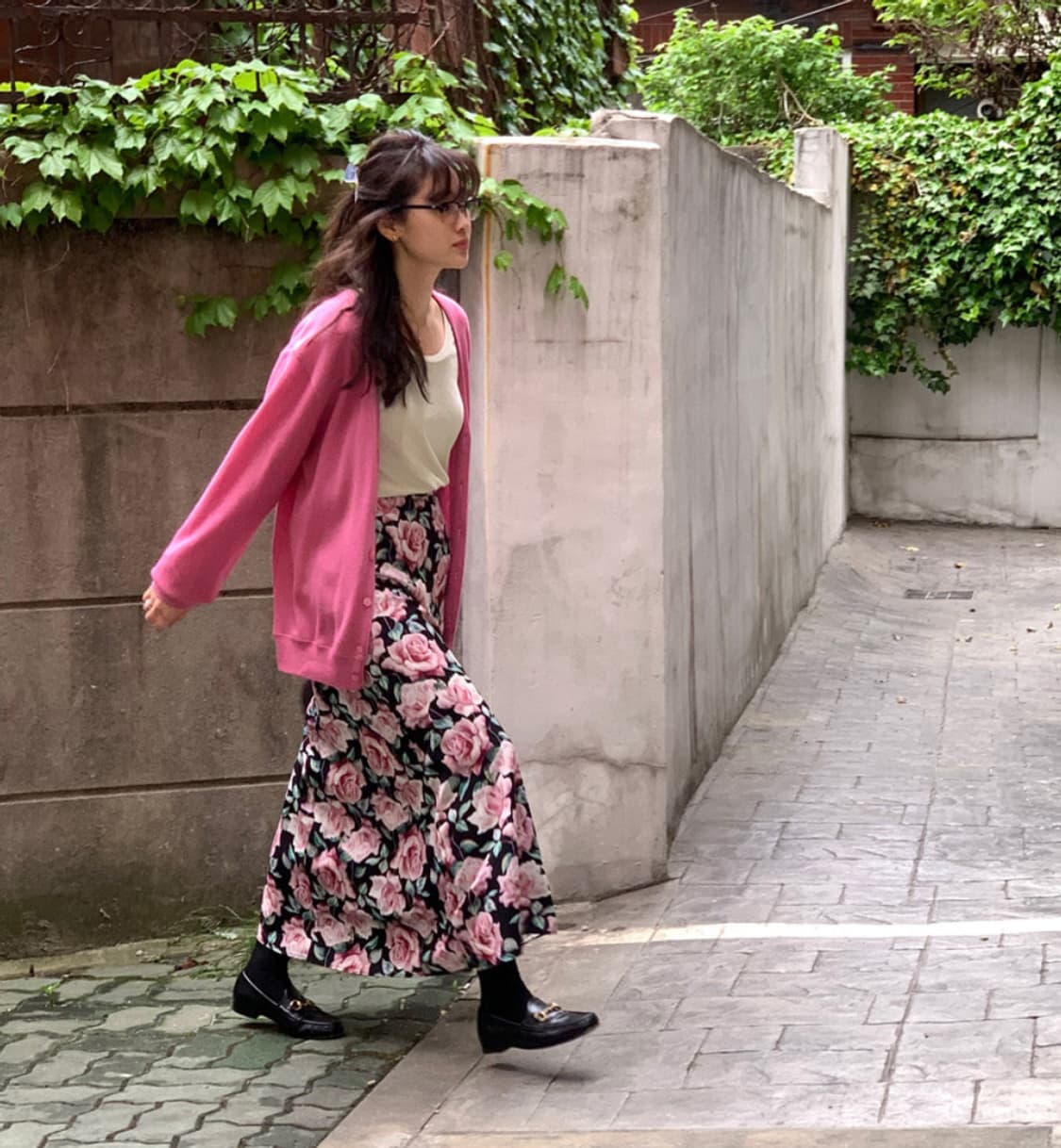 쉬이즈큐트 줄리스커트  (yellow, black) 상품이미지4