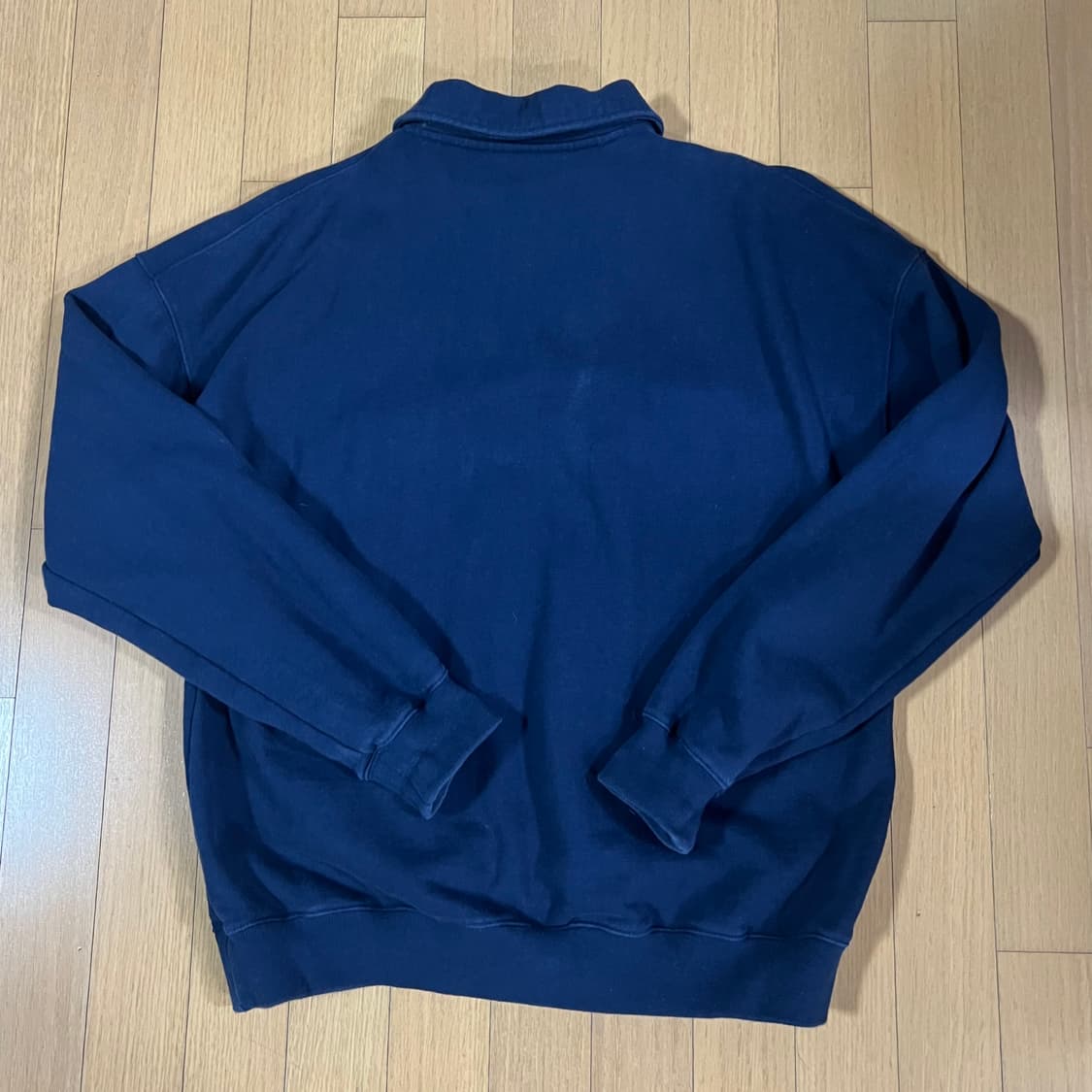 듀테로 MSK 하프집 스웻셔츠 네이비 M 상품이미지2