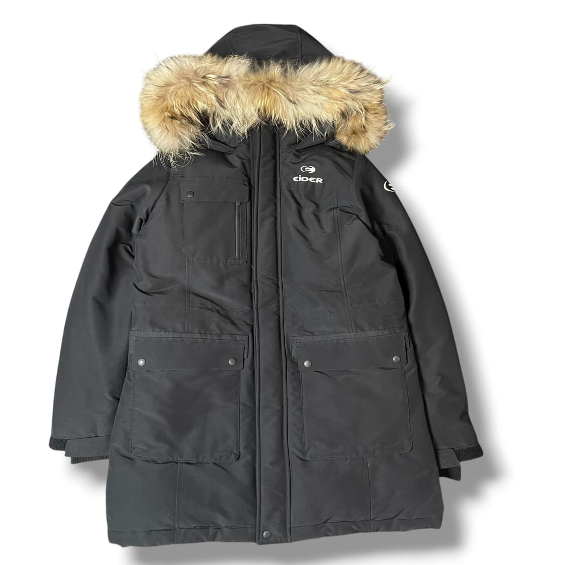 아이더 카라스3 다운 블랙 패딩 M 상품이미지1