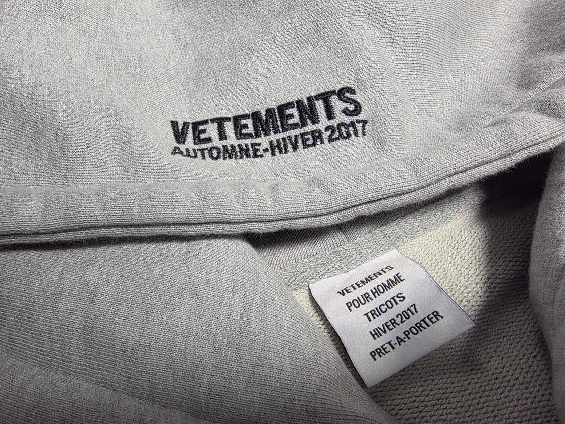 베트멍 2017 건클럽 한정 후드티 뎀나 발렌시아가 아카이브 상품이미지3