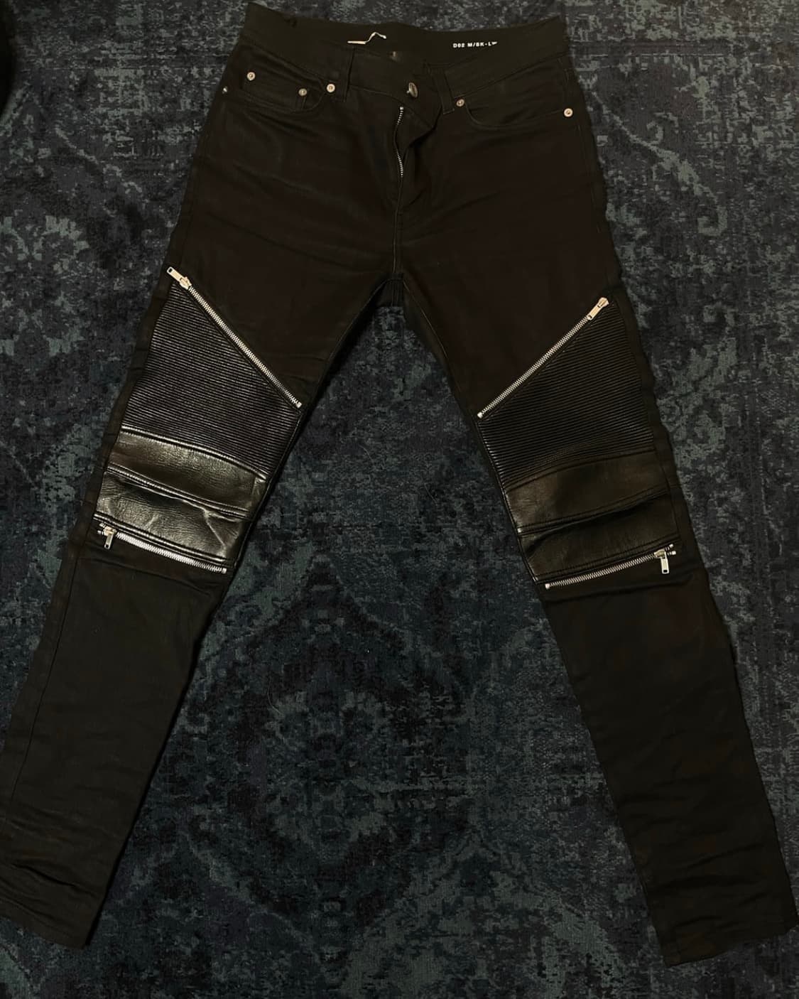 생로랑 16ss 레더패널진 30 상품이미지1