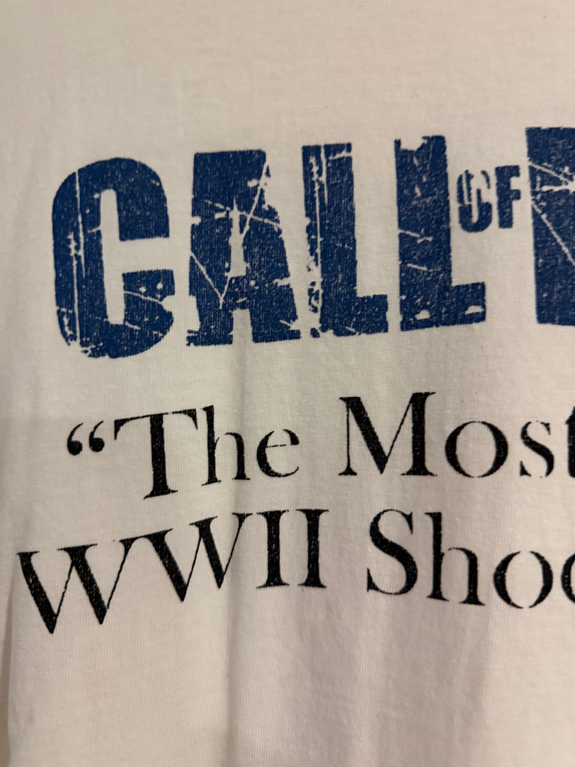 CALL OF DUTY 디스트로이드 그래픽 오버핏 반팔 티셔츠 상품이미지2