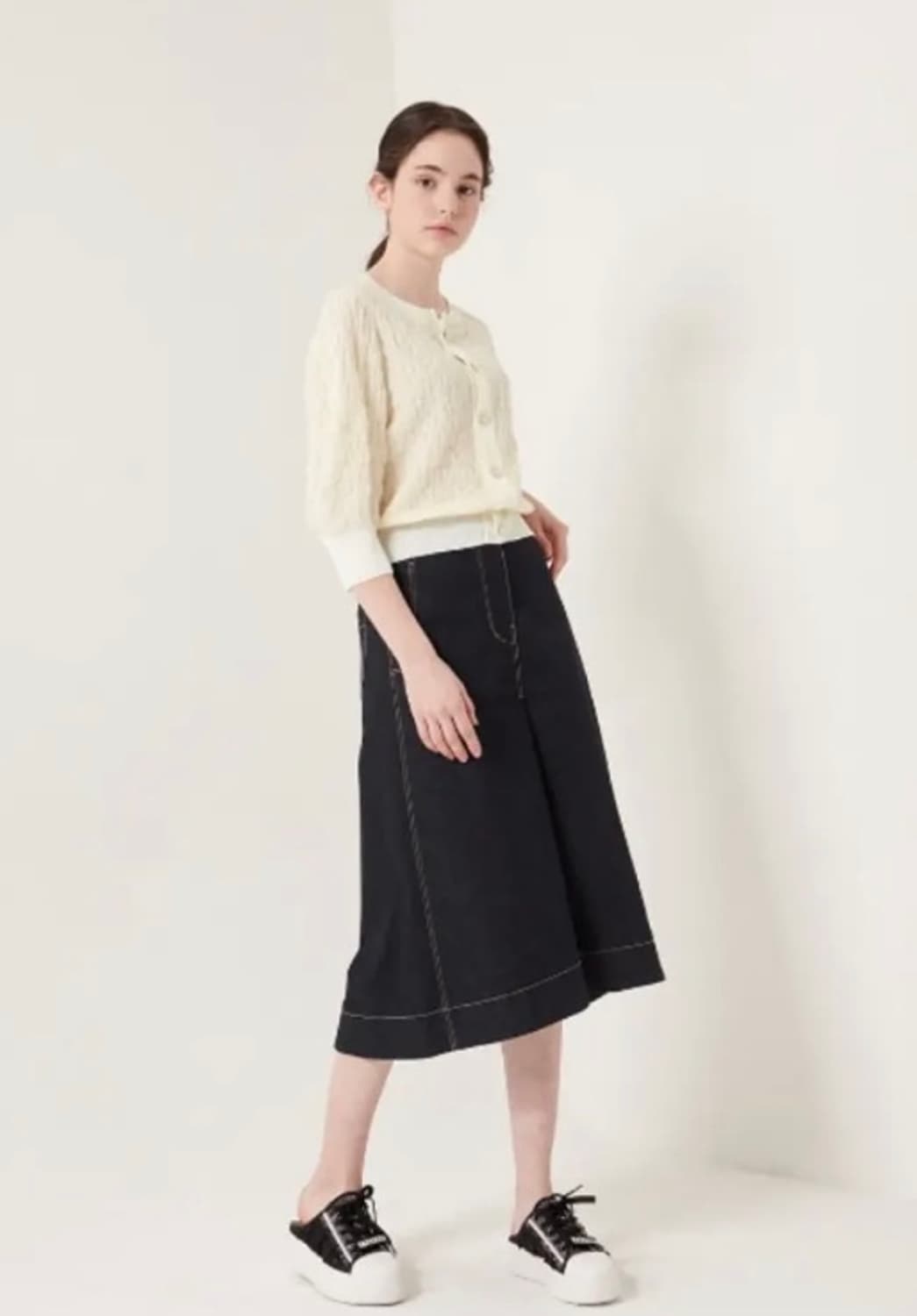 SJSJ 엠보 크링클 블라우스 가디건 호칭 76-90-155 상품이미지3