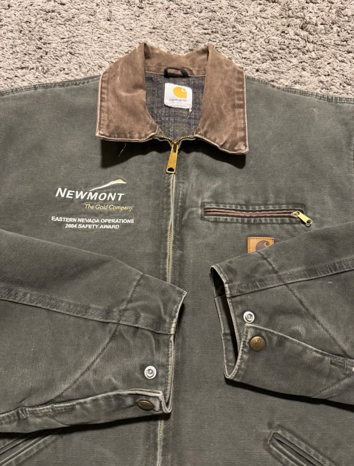 칼하트 j97 모스그린 XL 상품이미지3