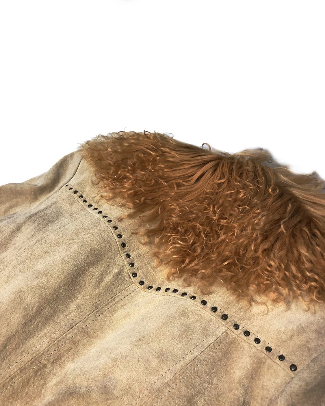 Vintage 롱 헤어 퍼 가죽 자켓 상품이미지8