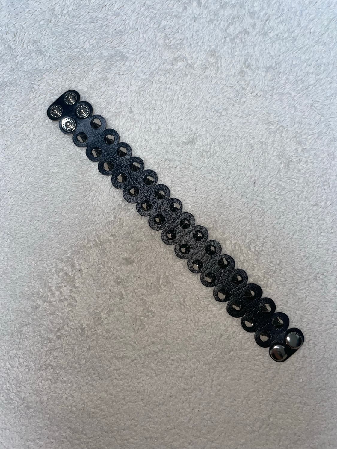 Punk black stud bracelet 펑크 스터드 팔찌 상품이미지2
