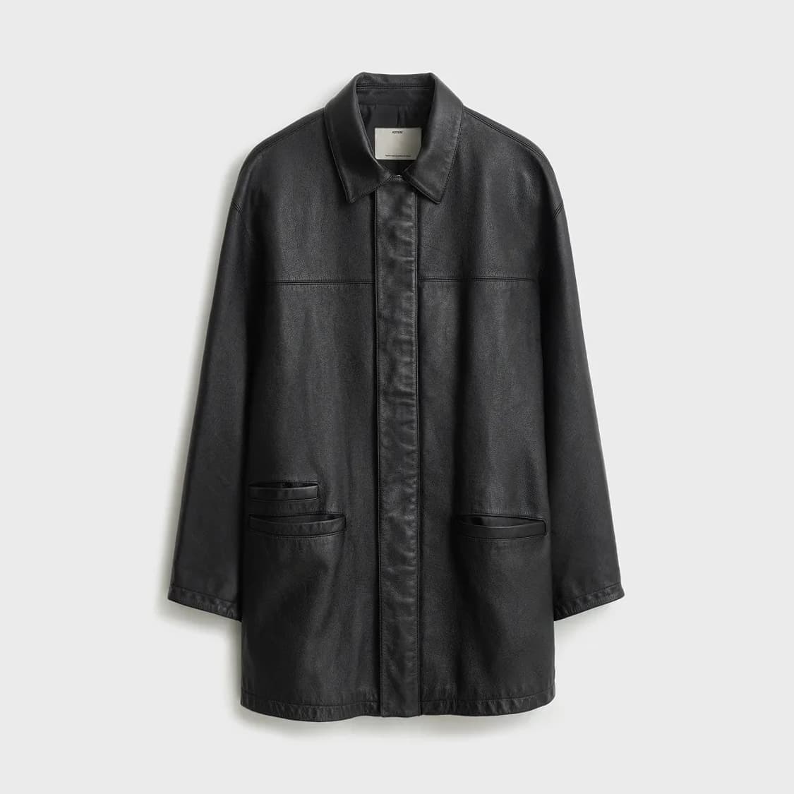 포터리 26ss 레더 카 코트  상품이미지1