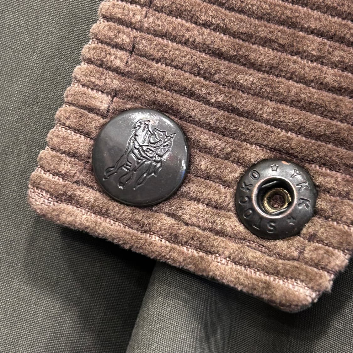 버버리 코듀로이 카라 피코트 워크자켓 상품이미지7