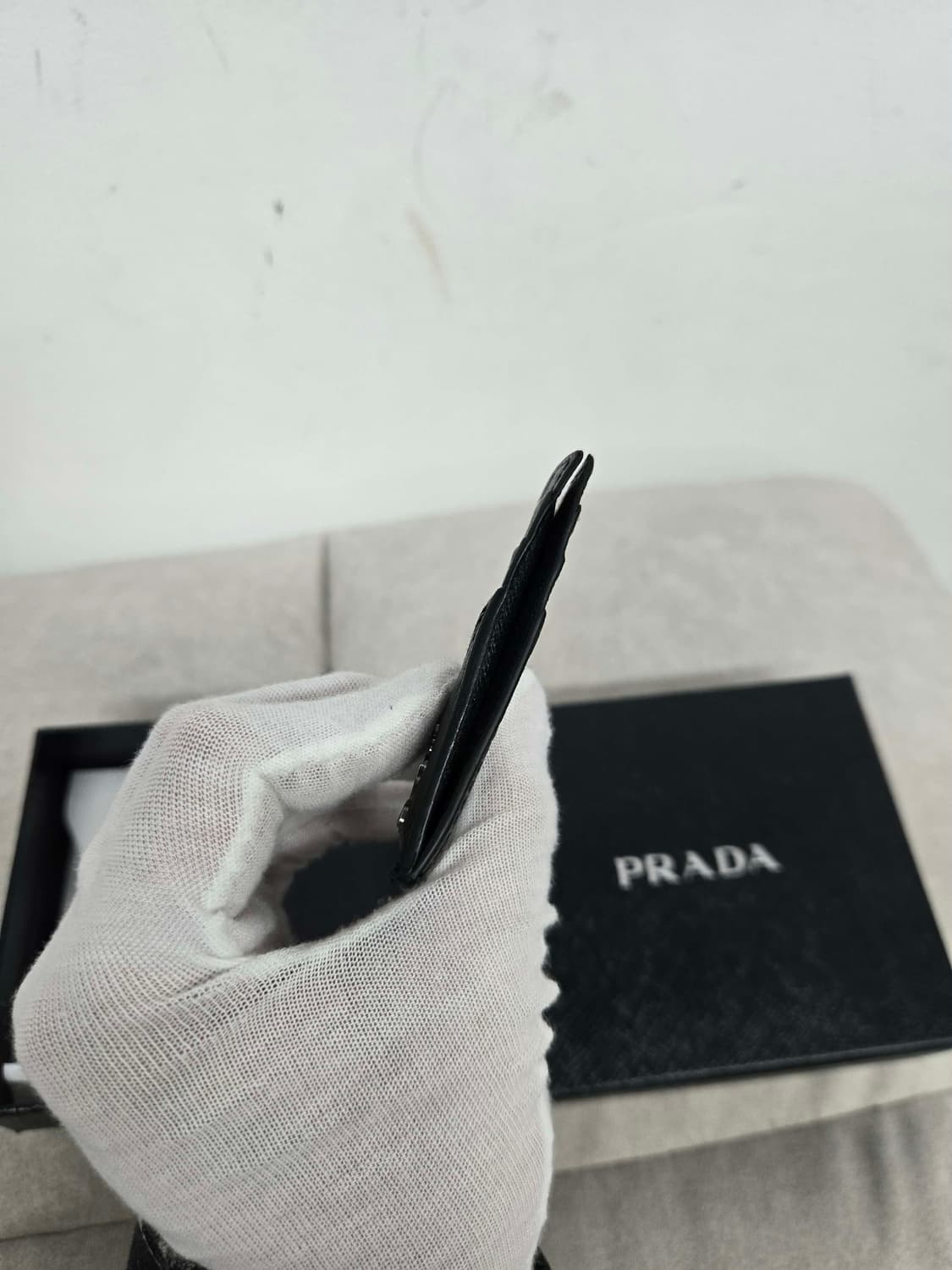 [보증서 정품] 프라다 사피아노 카드지갑 상품이미지2