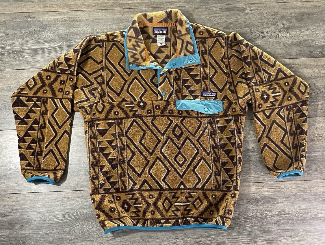 10s 파타고니아 신칠라 스냅-T 아즈텍 패턴 상품이미지1