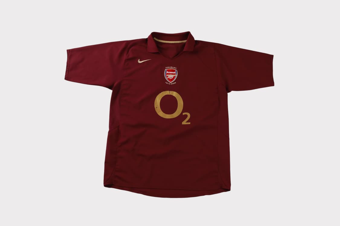 [L 추정] 나이키 05-06 아스날 하이버리 유니폼 상품이미지1