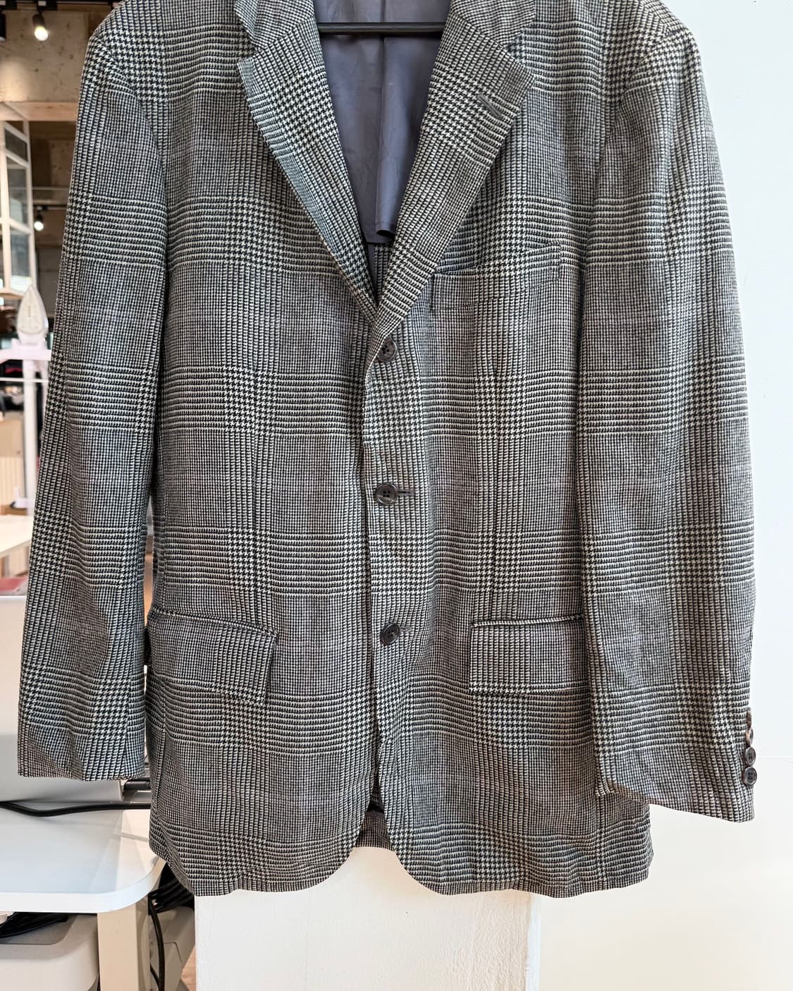 폴로 랄프로렌 블랙 화이트 하운드투스 3b 블레이저 자켓  상품이미지6