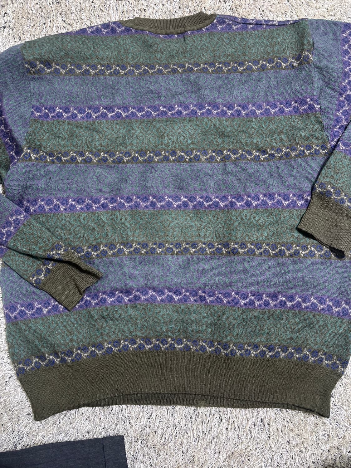 일제 크로커다일 울 니트 사이즈 105-110 상품이미지5