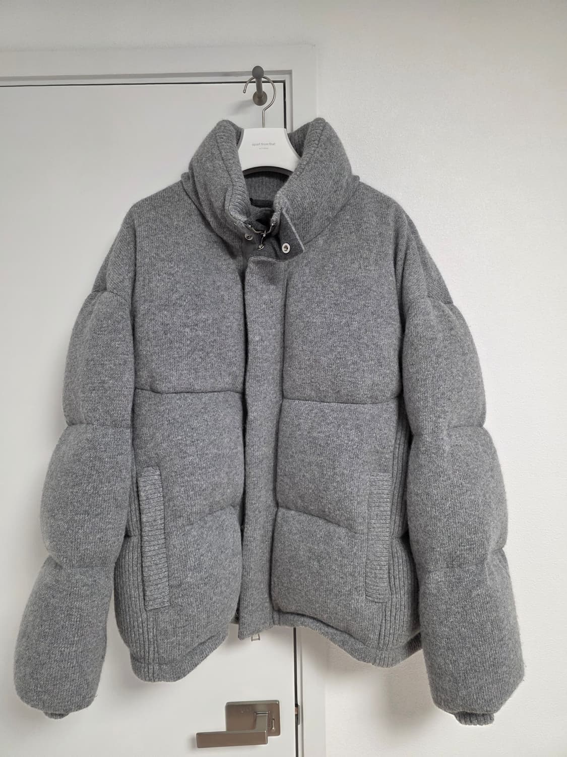 송지오 배정남 알파카 패딩 50 상품이미지1