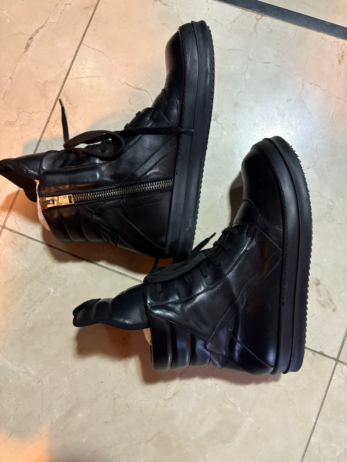 릭오웬스 지오바스켓 올블랙 42.5사이즈 상품이미지2