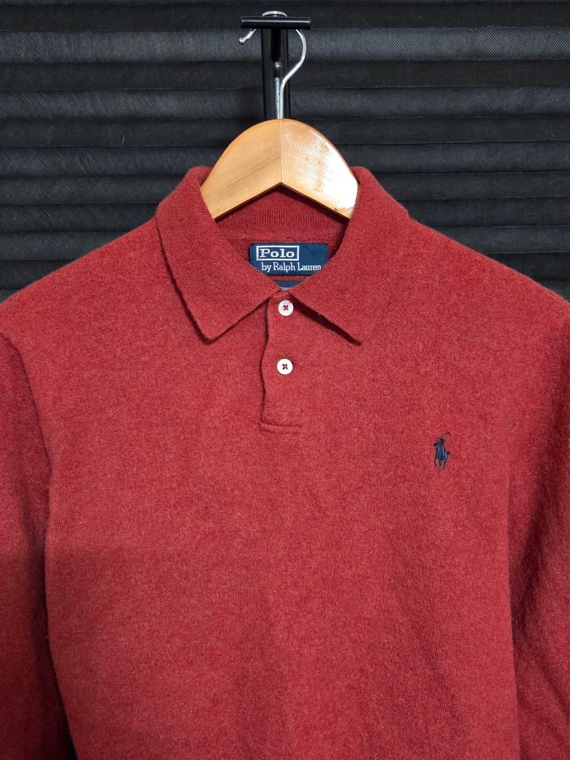 [폴로 랄프로렌] 메리노울 카라 니트 | 00034 상품이미지2