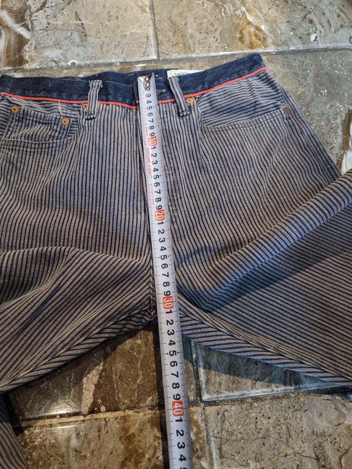 캐피탈 히코리 데님팬츠 (남녀공용) 상품이미지7