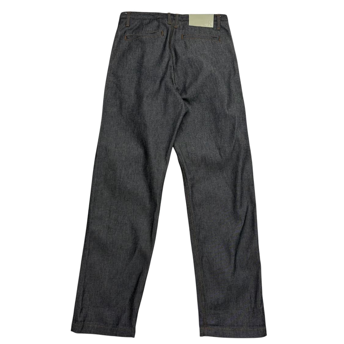 세터 카이엔 원턱 흑청 데님 팬츠 33 inch 상품이미지4