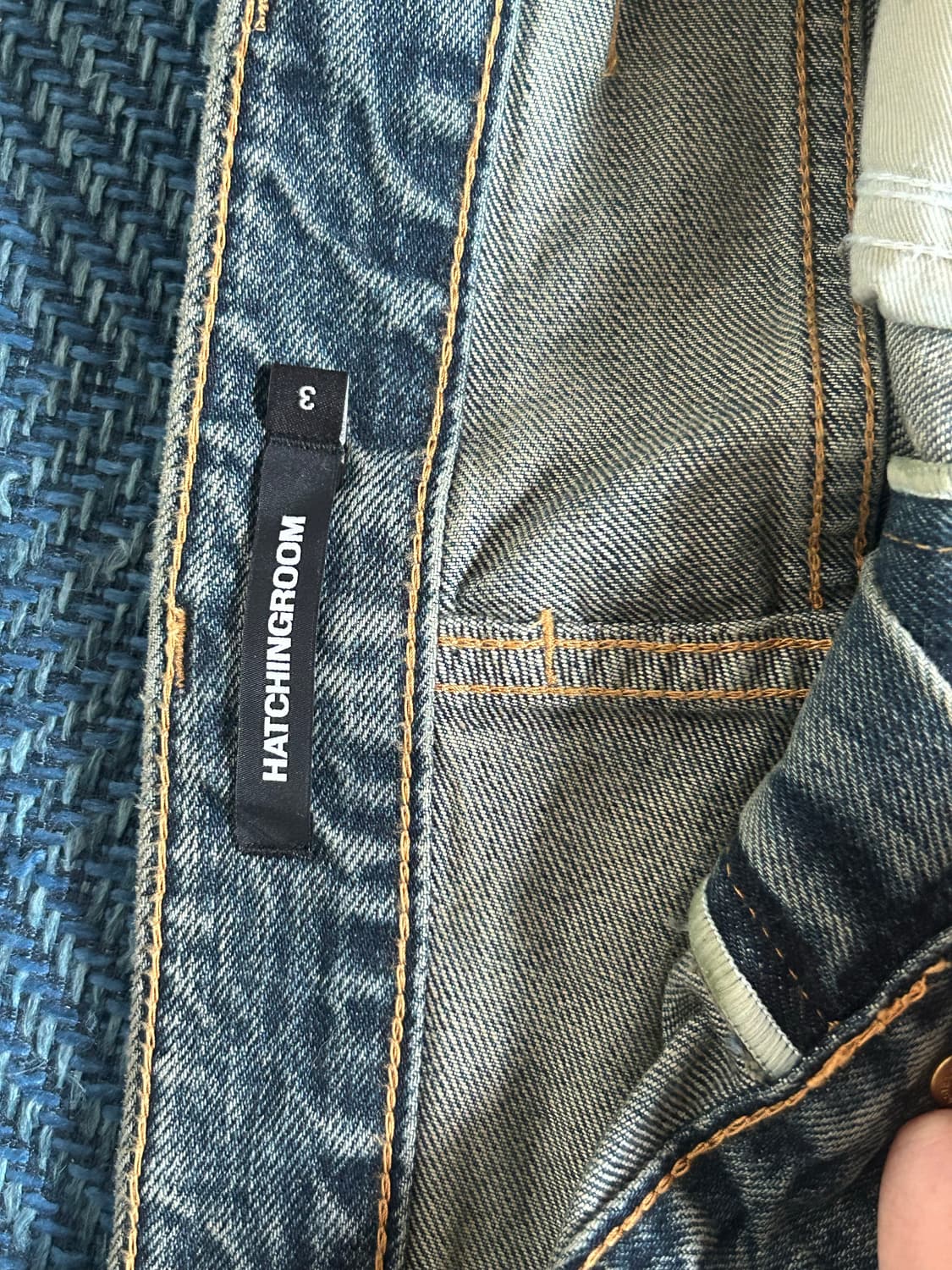 해칭룸 Curve Jeans Vintage blue 상품이미지6