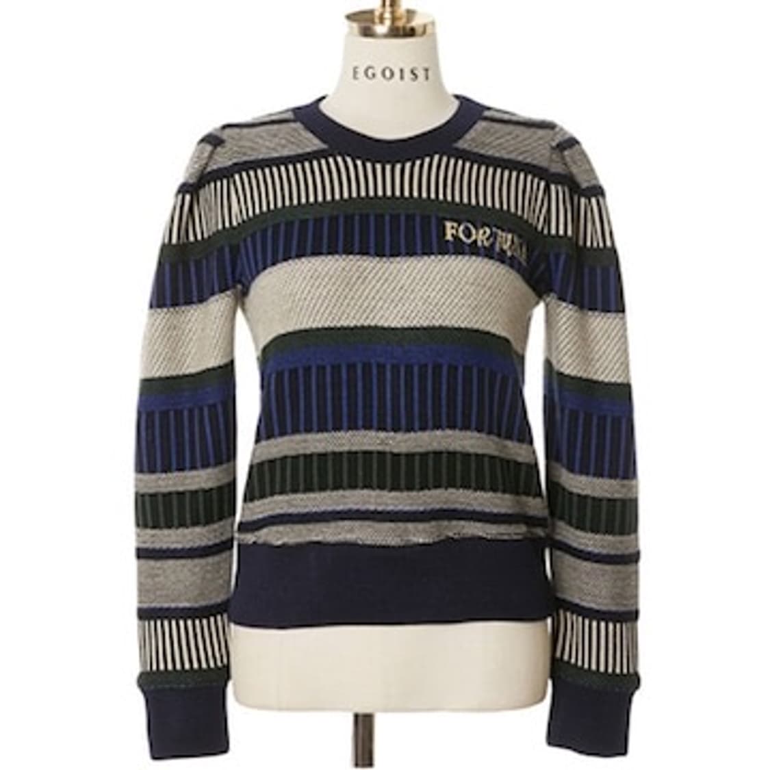 에고이스트 퍼프소매 니트 상품이미지2