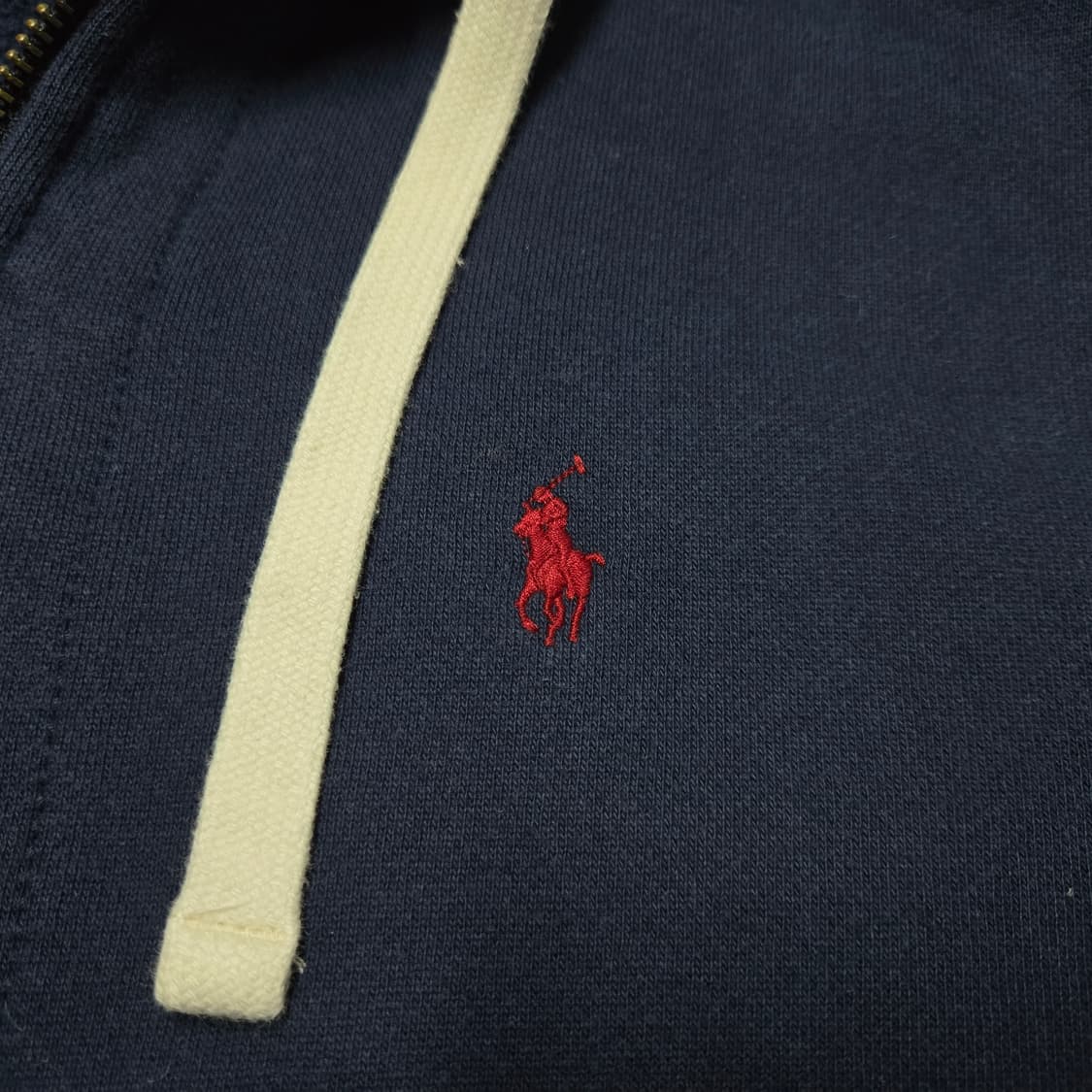 M 폴로랄프로렌 써멀 후드집업 네이비 상품이미지2