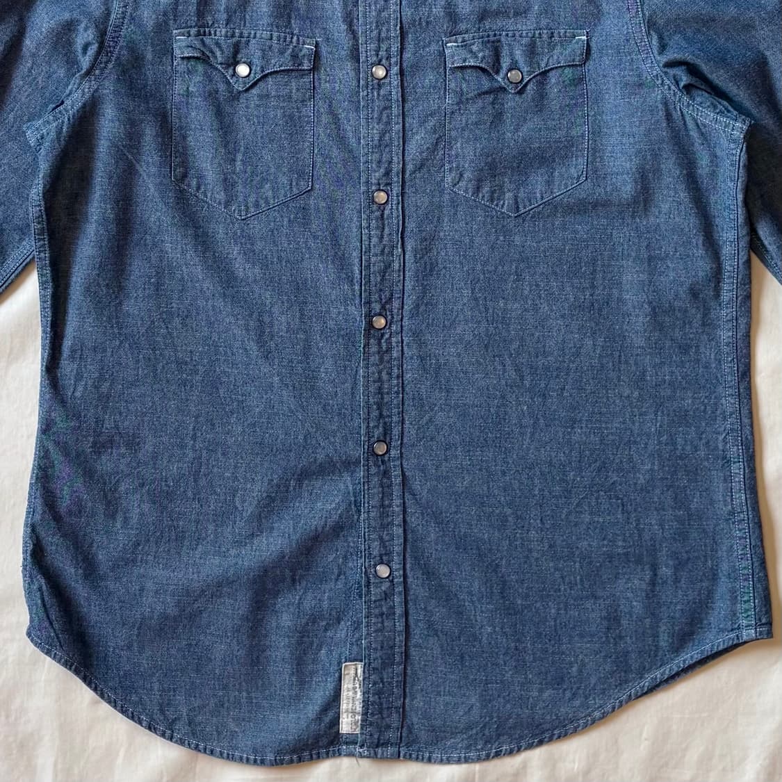 [102-105] DENIM & SUPPLY 샴브레이 데님 웨스턴 셔츠 상품이미지4