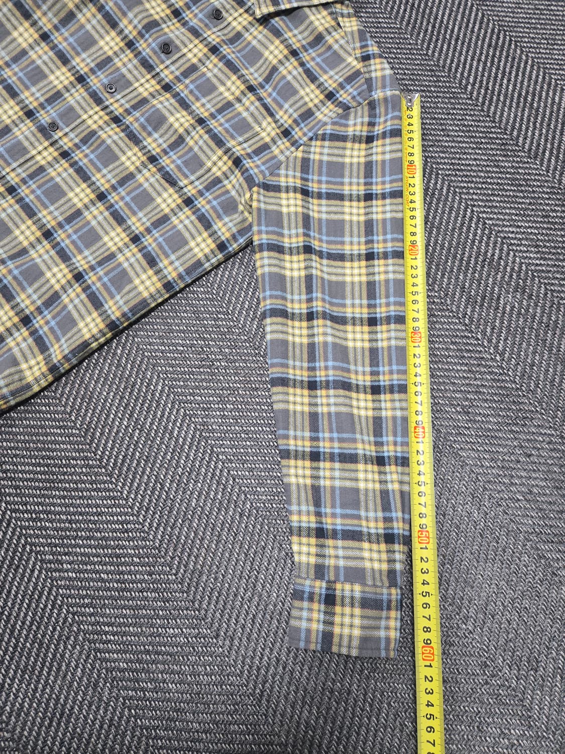 시리즈 23ss series 옐로우핀 체크 셔츠 상품이미지8