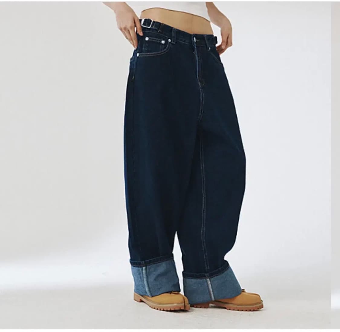 플리즈프로젝트 팬츠 blue 데님 1사이즈 상품이미지1