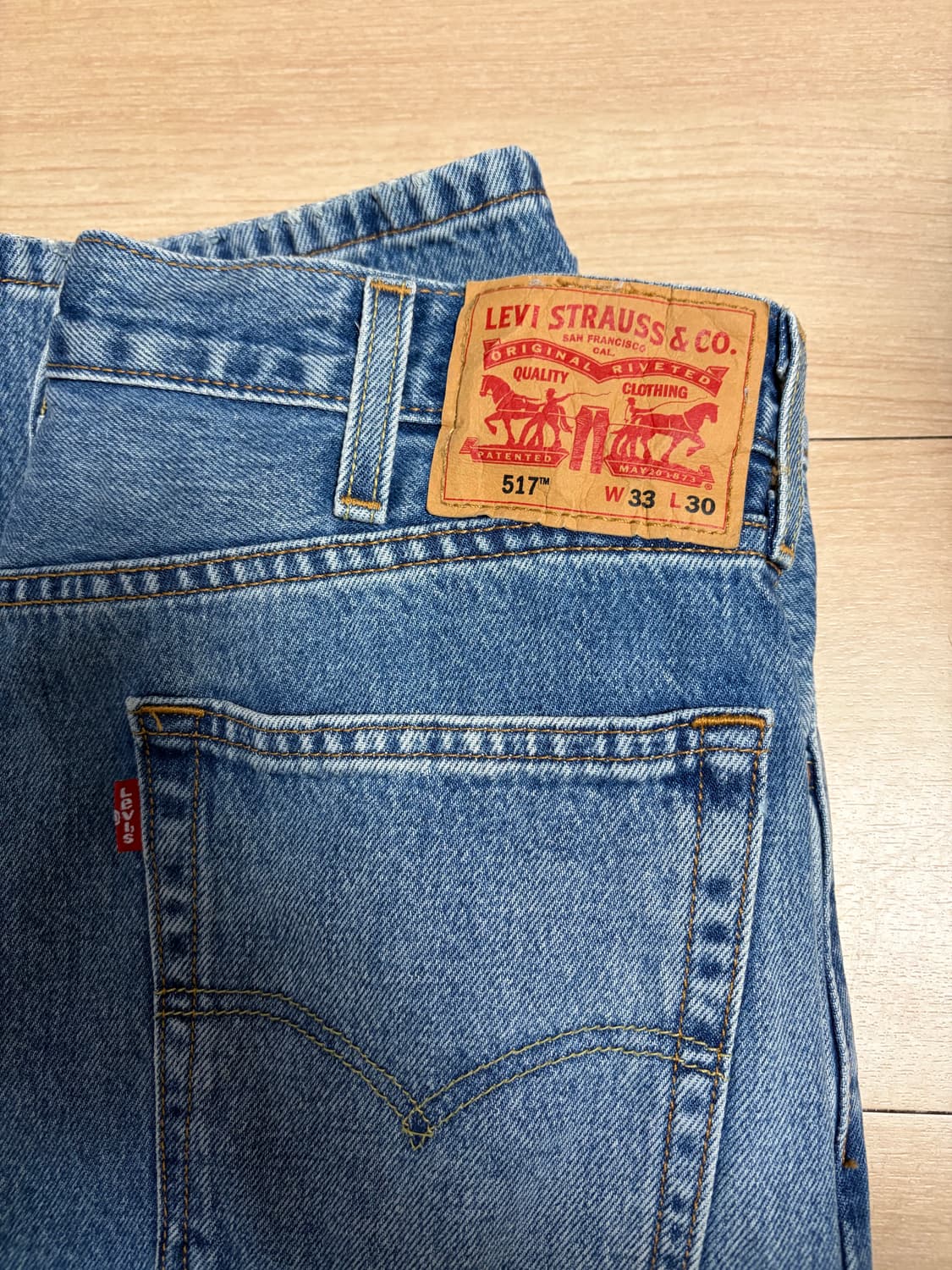 리바이스517 선라이즈 33/30 판매 상품이미지2