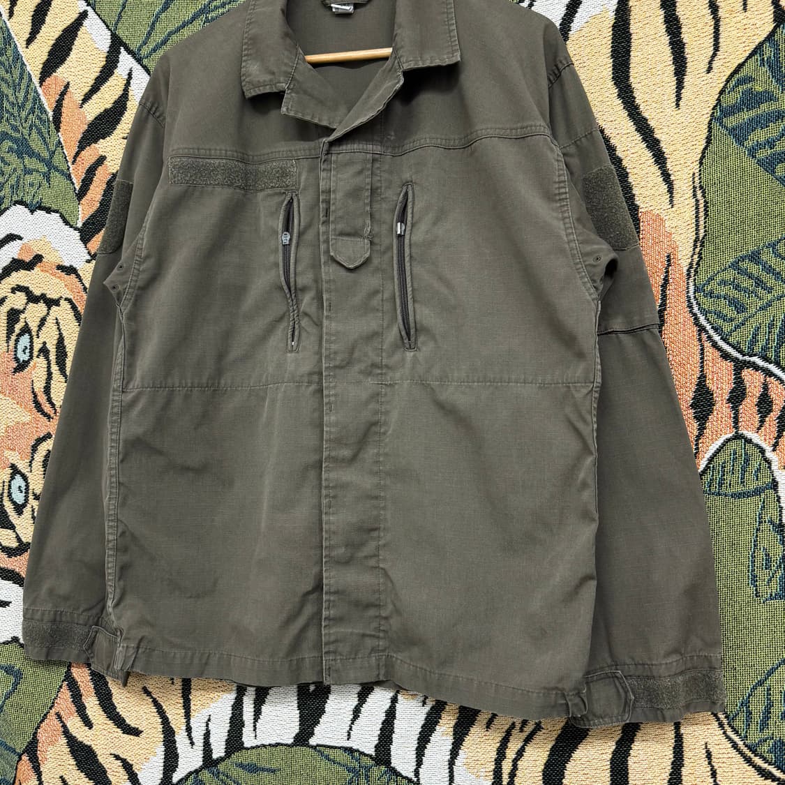 오스트리아군 올리브 필드 자켓 (M) 상품이미지2