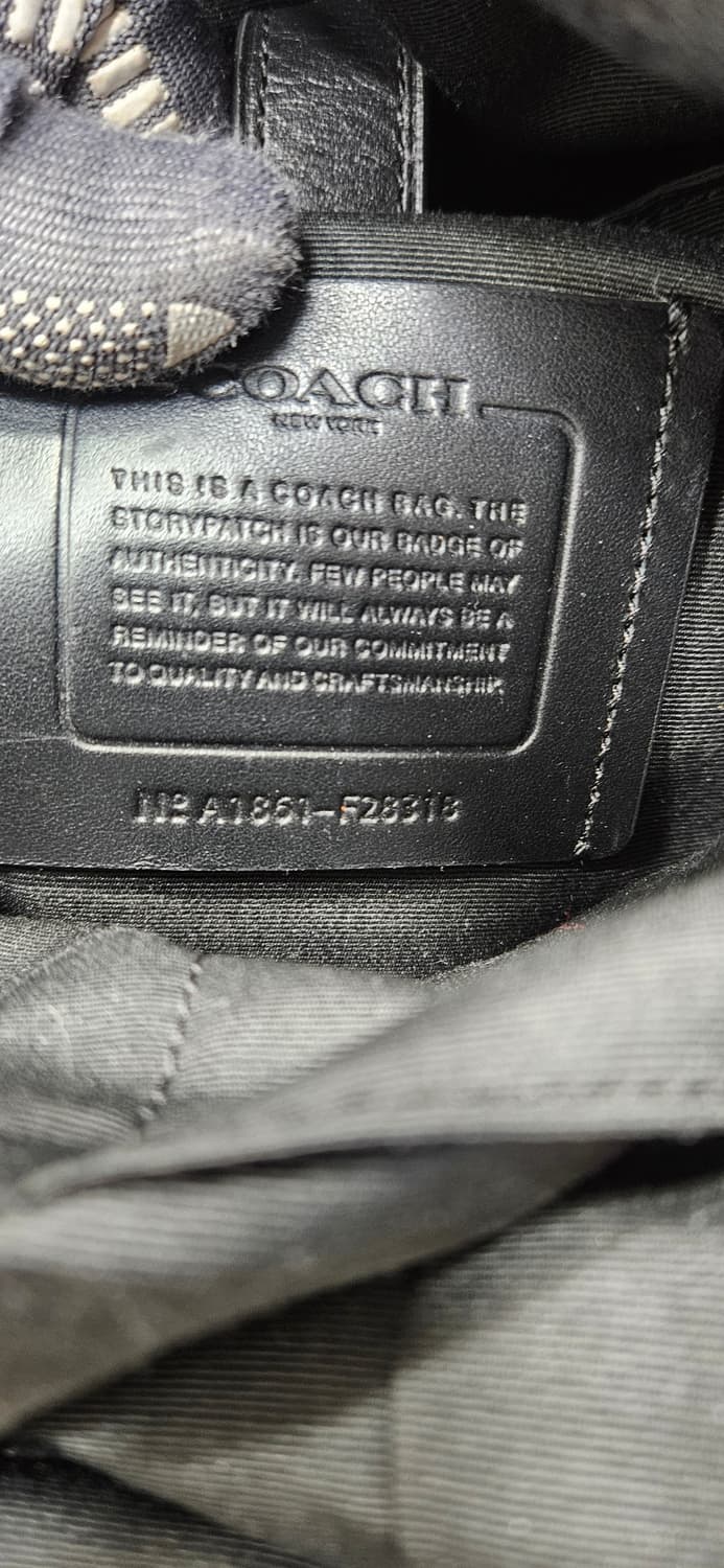 코치 카모 백팩 블랙 상품이미지10