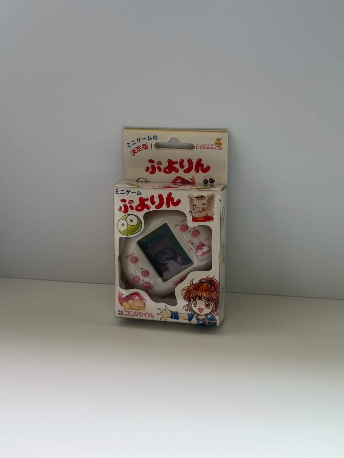 컴파일 푸요린 (뿌요뿌요) 다마고치 키링 미니게임기 상품이미지2
