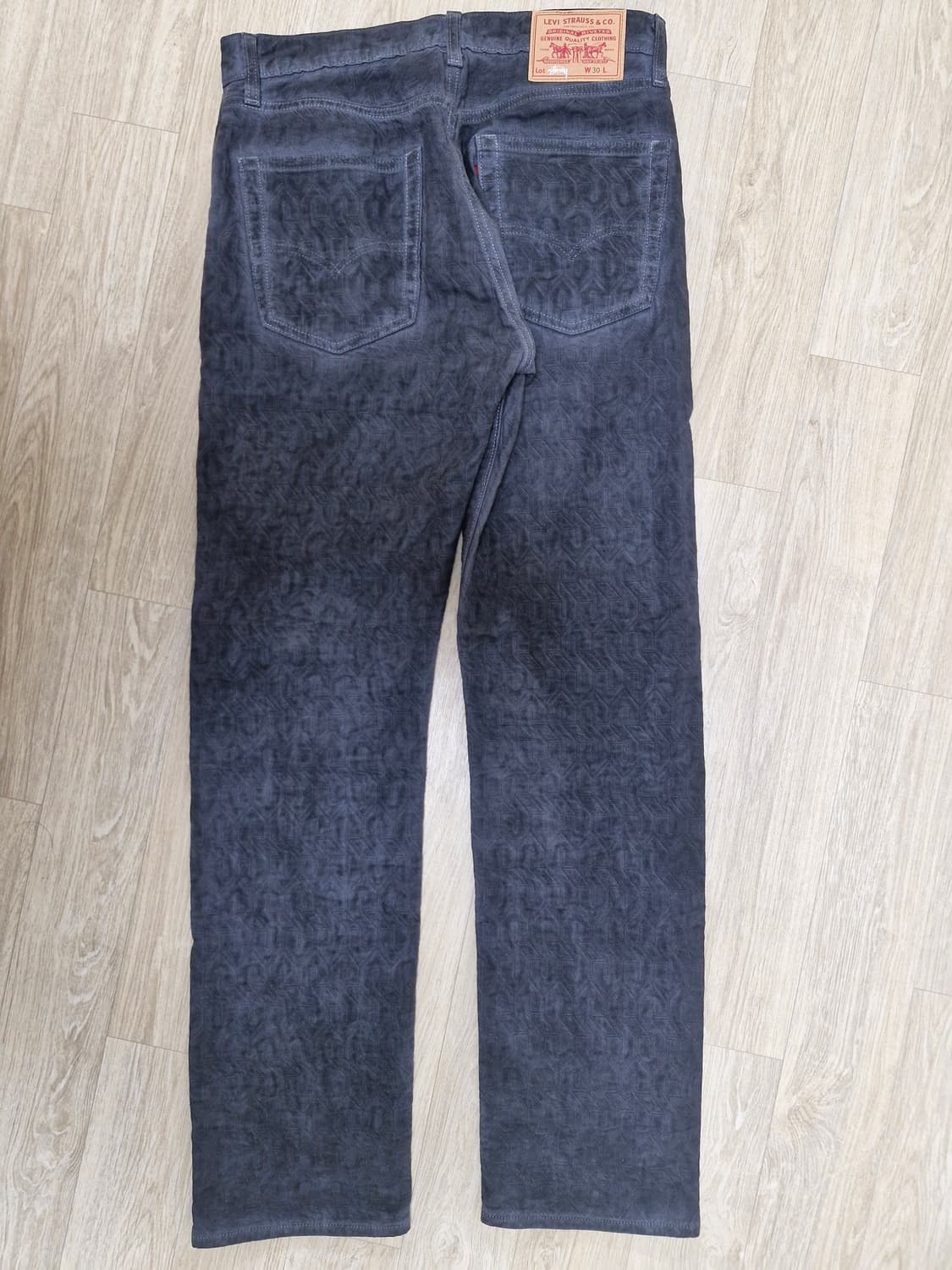 리바이스x스투시 자카드 팬츠 30사이즈 판매합니다 상품이미지2